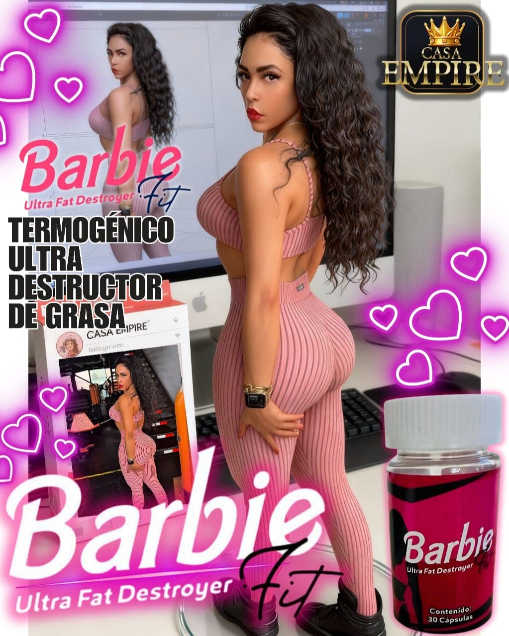 BARBIE FIT - DESTRUCTOR DE  GRASA 