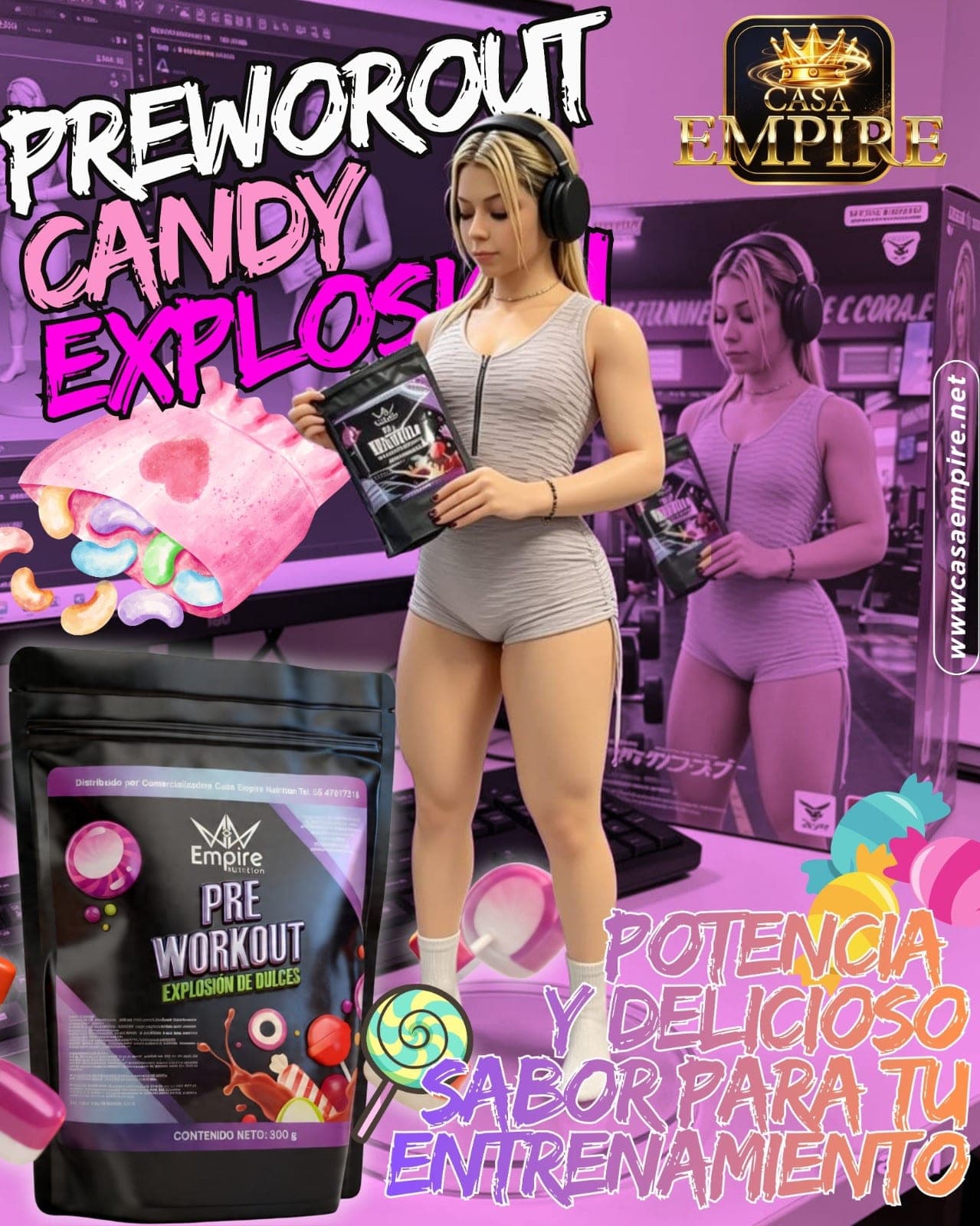 CANDY EXPLOSION PRE WORKOUT🍬🍭