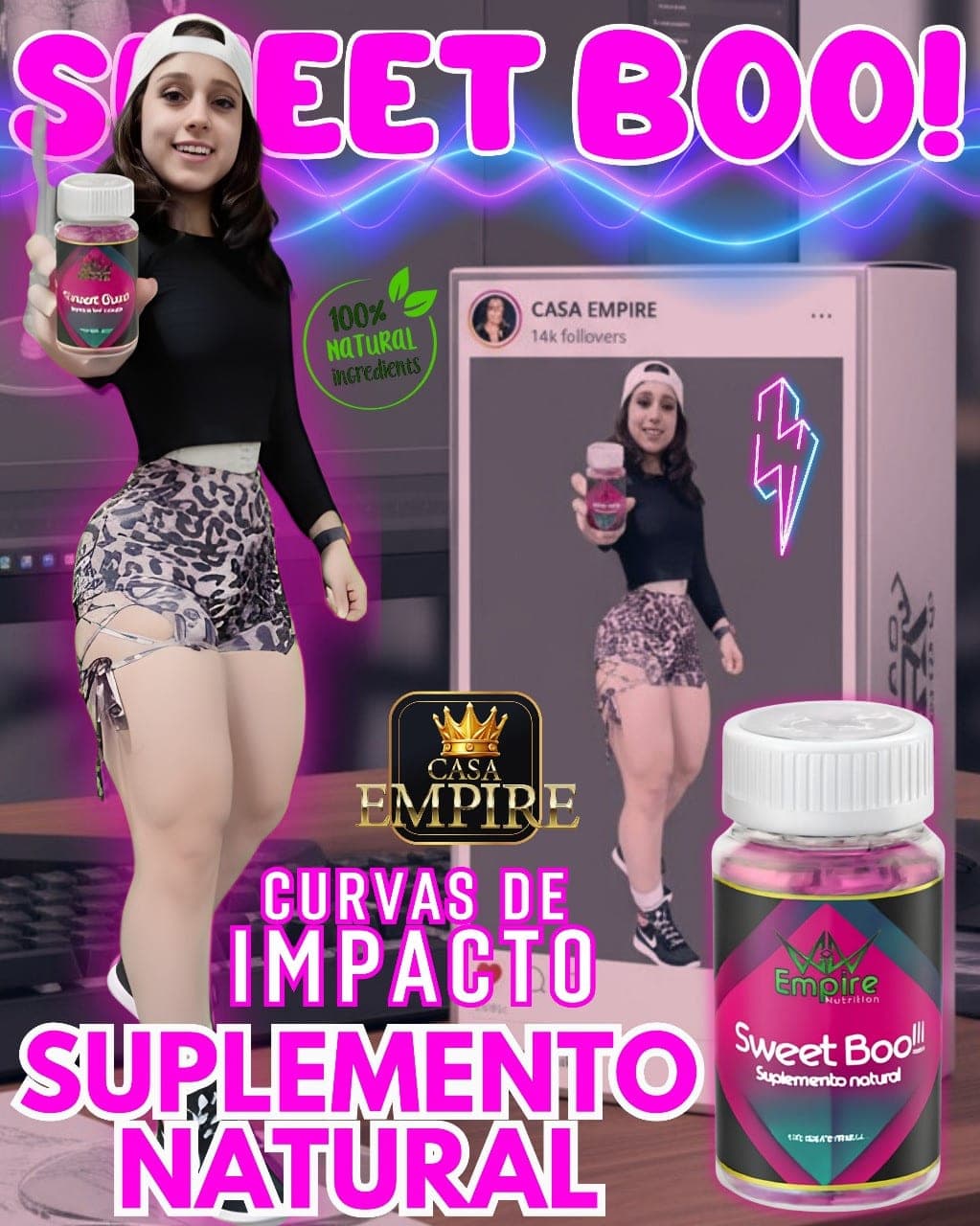 ¡¡SWEET BOO!! (MÁS CURVAS NATURALES)