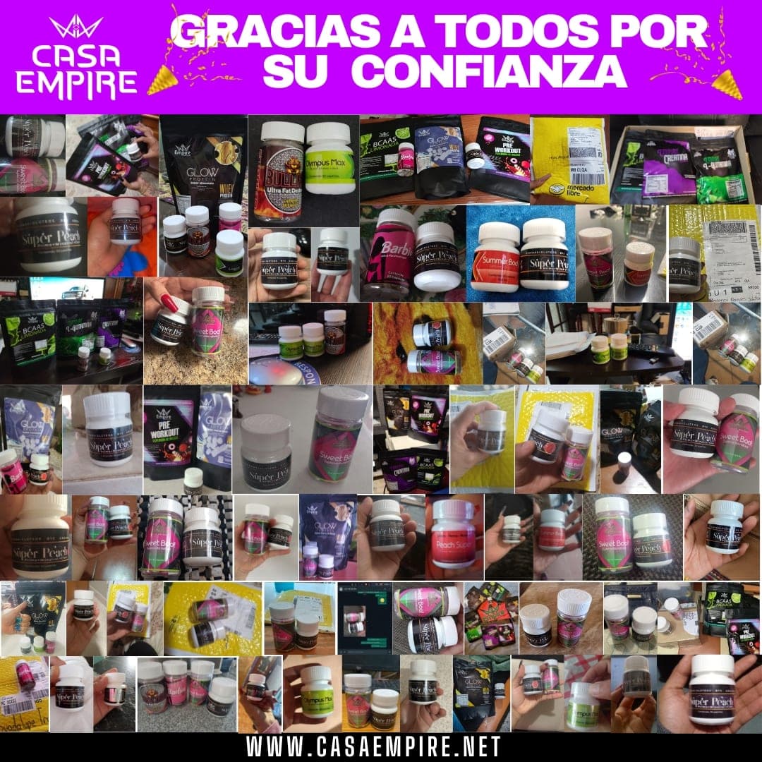 Pedido Empire Nutrition entregado