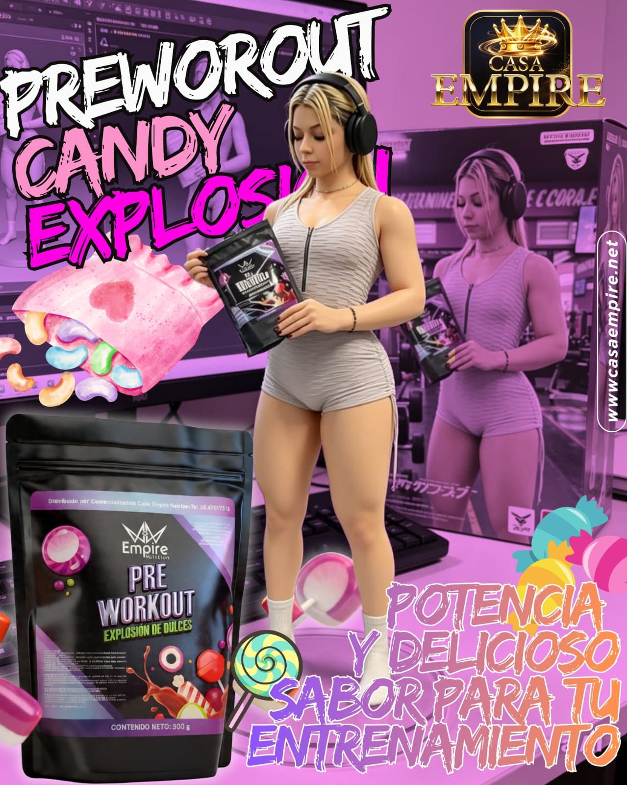 CANDY EXPLOSION PRE WORKOUT🍬🍭